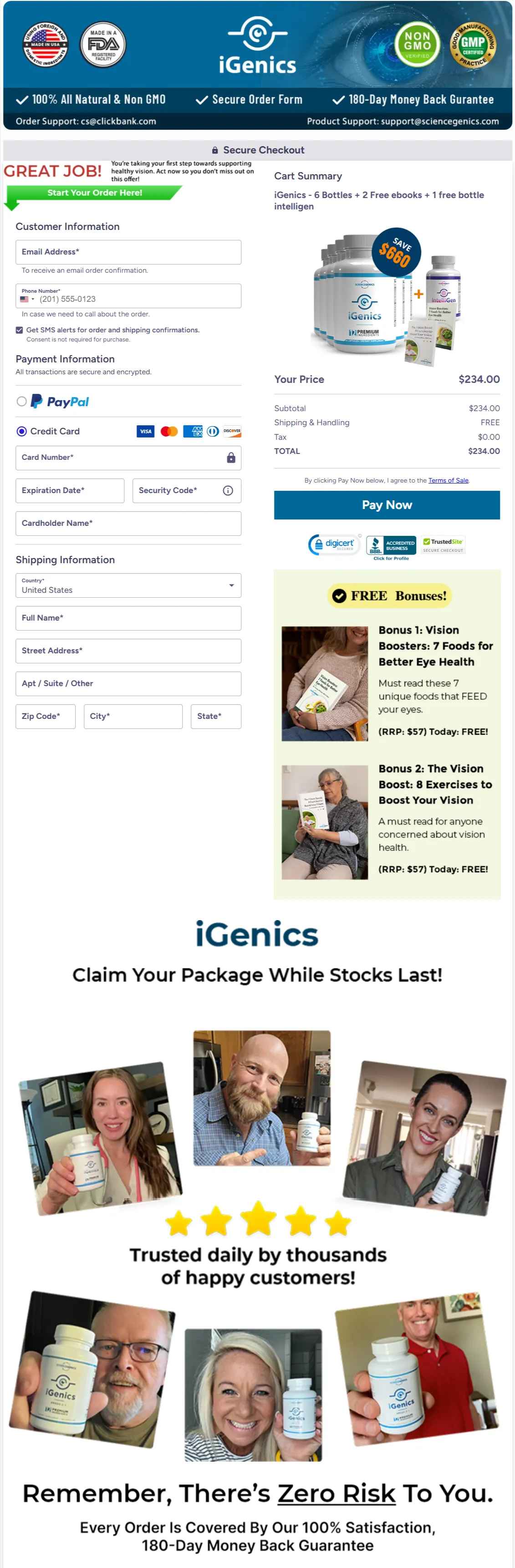 iGenics_Secure_Checkout
